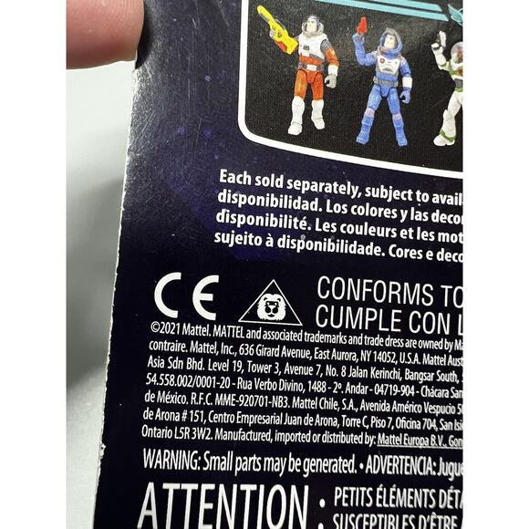 ZAP Commander Pixar Buzz Lightyear Marquam 5" Action Figure Toy NEW NIB - Picture 6 of 7